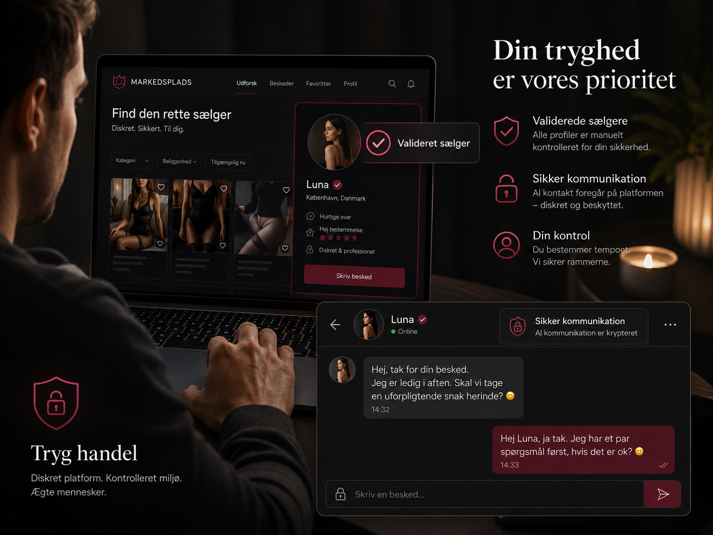Valideret sælger på OnlyUsed – tryghed for både købere og sælgere